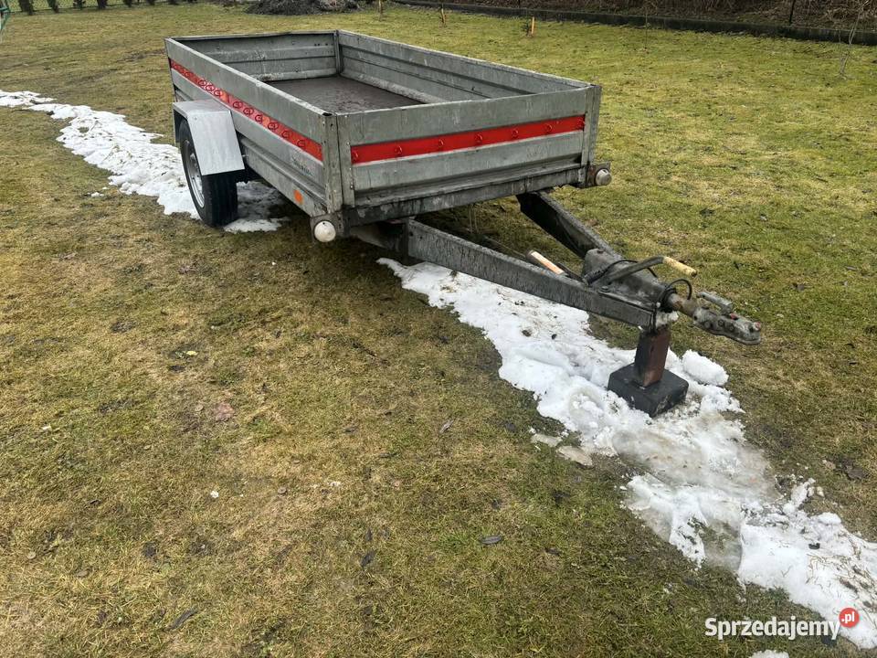 przyczepka samochodowa Niewiadów z chamulcem