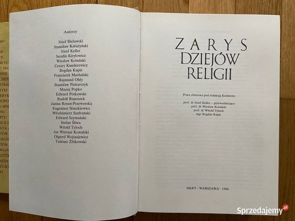 Zarys dziejów religii Katowice