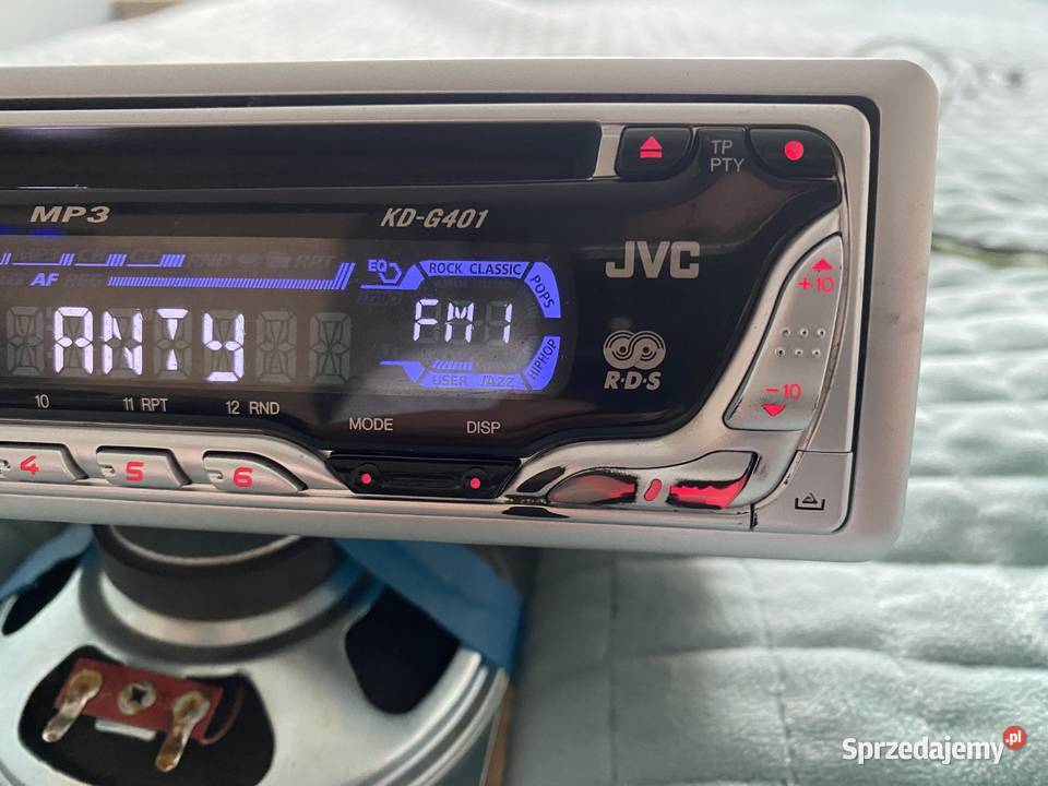 Radioodtwarzacz CD MP3 JVC KDG401 śląskie Sosnowiec