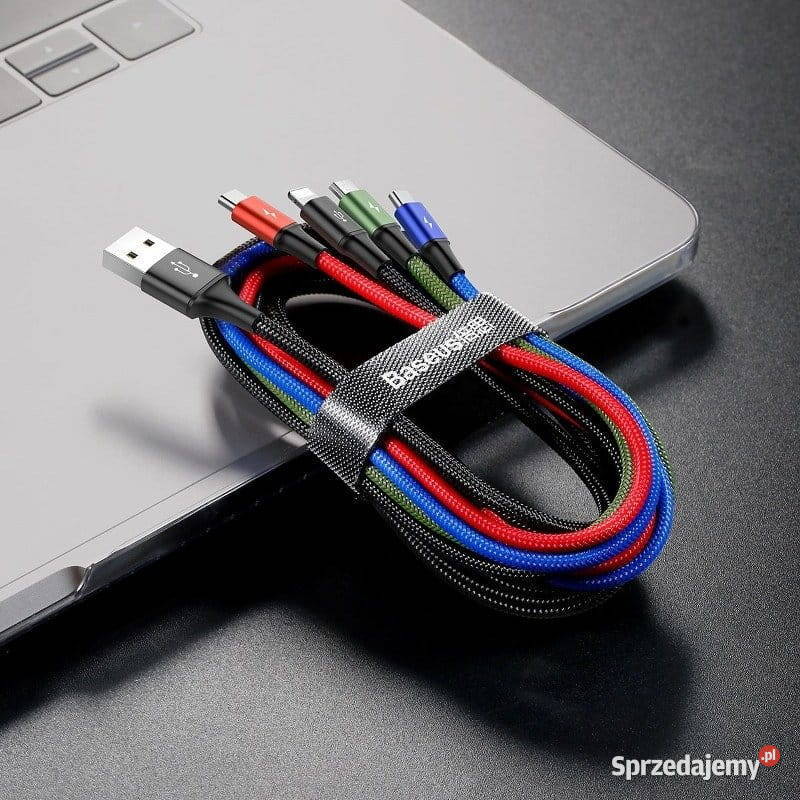 Kabel USB 4w1 2xUSBC Pawłowice