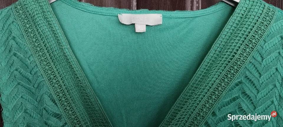 Sukienka letnia zielona długa efektowna z USA Wrocław sprzedam