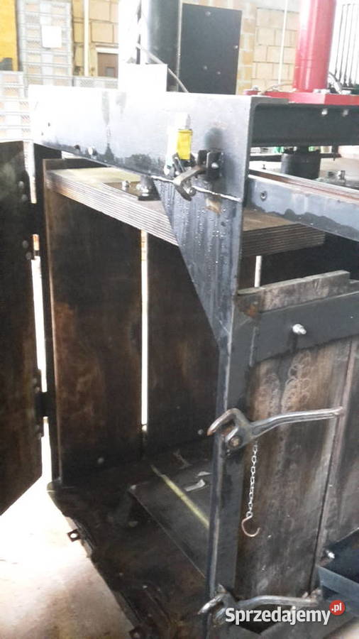 Belownica zgniatarka prasa do śmieci makulatury
