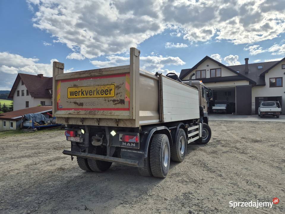 MAN TGS 26400 6x6 HDS HIAB 144 DS2 DUO Wywrot Rabka-Zdrój sprzedam
