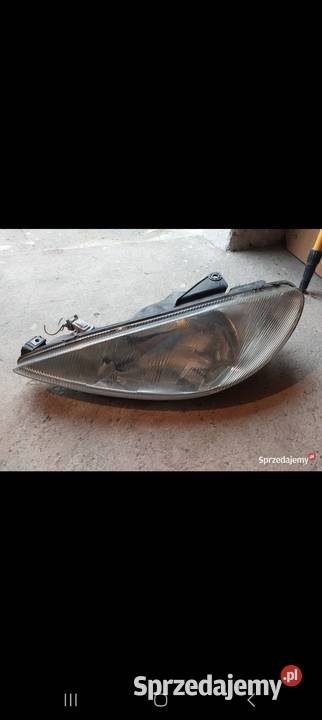 Lampa przednia lewa peugeot 206 Wieluń