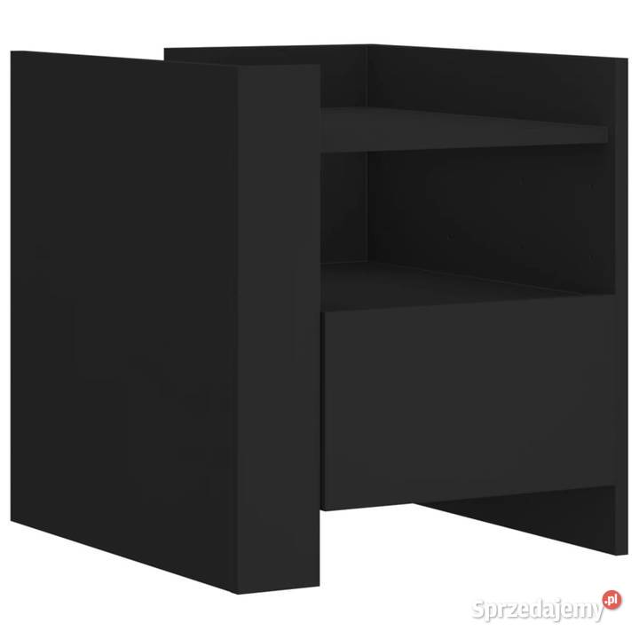 Szafka nocna czarna 45x50x50 materiał Warszawa