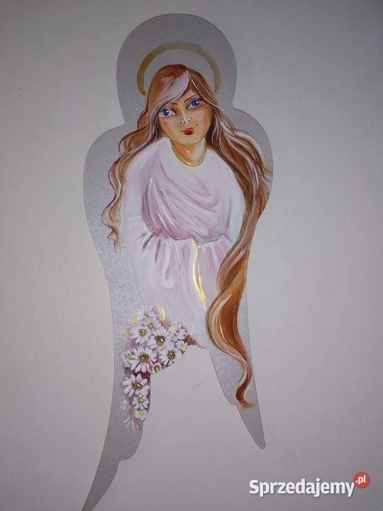 Anioł malowany ręcznie Katowice