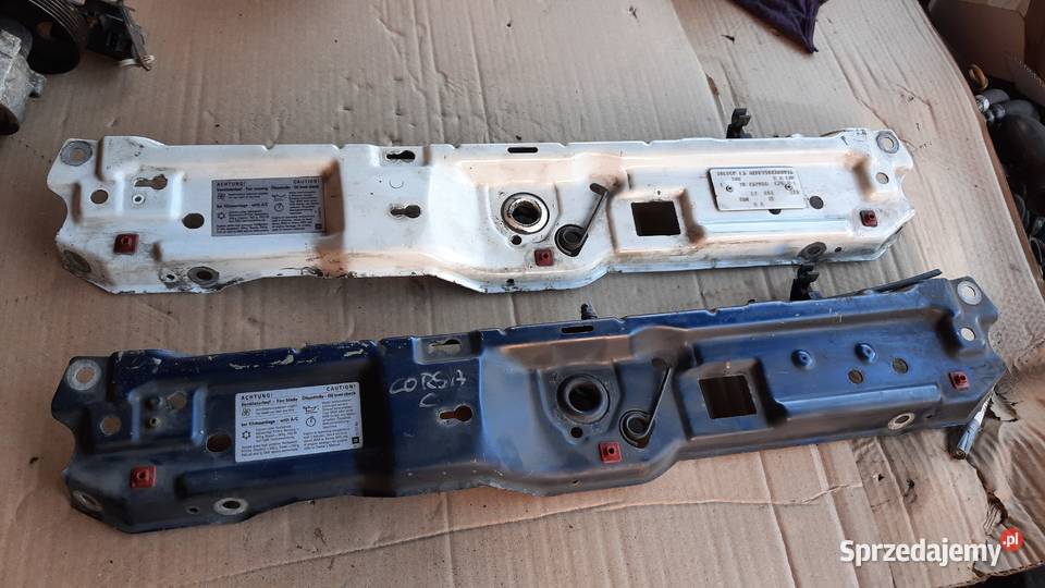 pas przedni górny zamek Opel Corsa C Combo Dębno