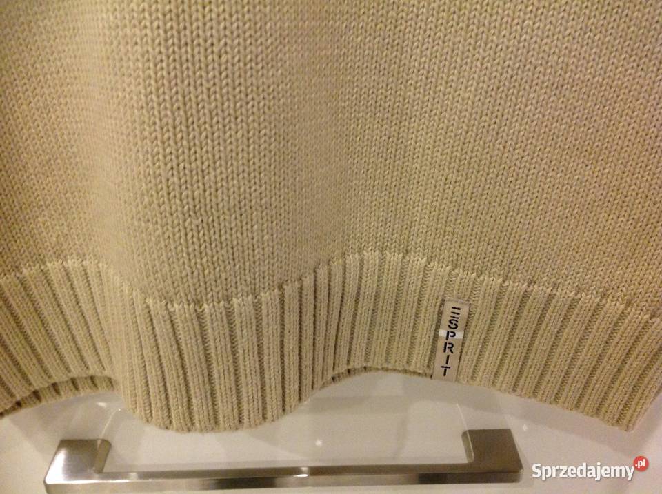 Sweter Bezrękawnik Kamizelka damska ESPRIT r S j brązowy/beżowy Nowa Sól sprzedam