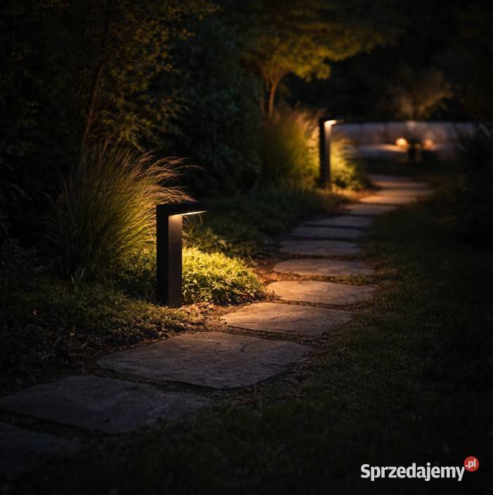 Lampy solarne Słupki oświetleniowe