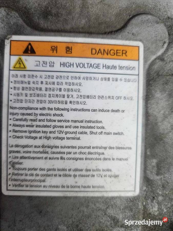 Falownik kia optima hybryda 2013 sprawny