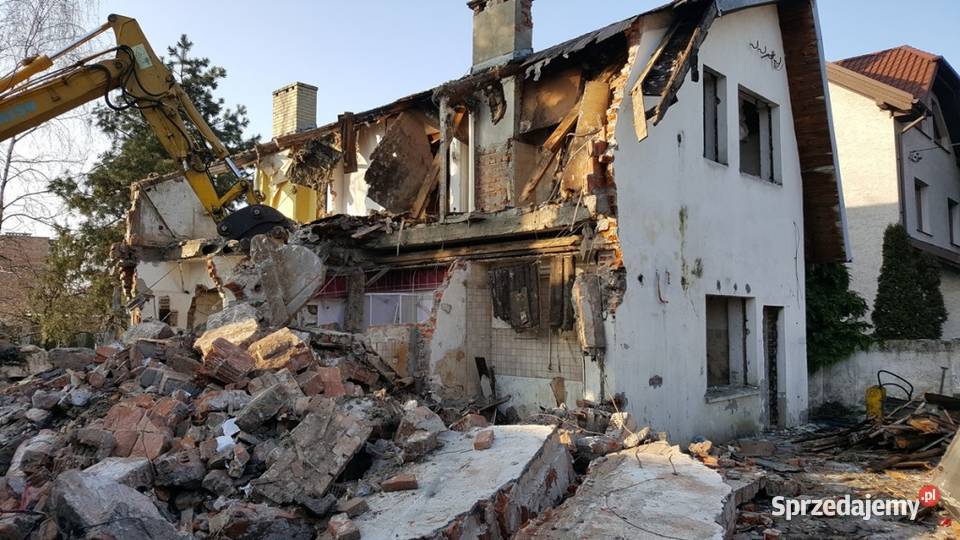 ROZBIÓRKI WYBURZENIA WYKOPY NIWELACJA TERENU mazowieckie Radom