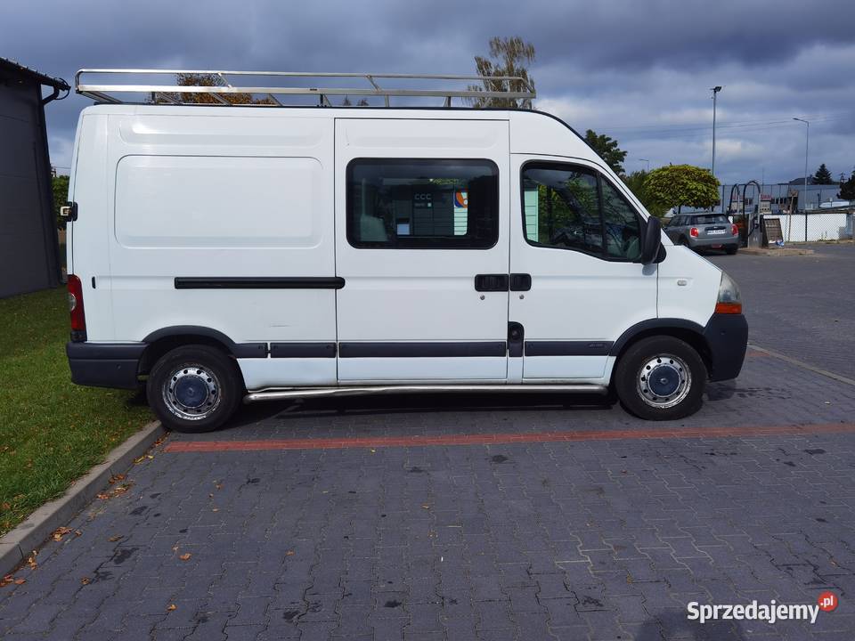 Renault Master Brygadówka 5 osobowy 25dci Łódź