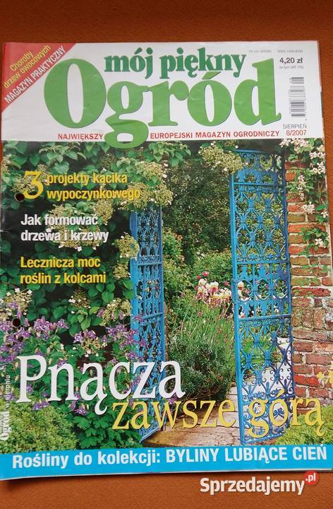Mój piękny ogród czasopismopraktyczny magazyn Łódź