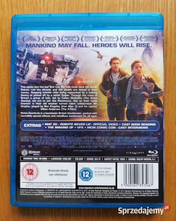 Robot Overlords Imperium Robotów Bunt Człowieka 1 płyta łódzkie Parzęczew