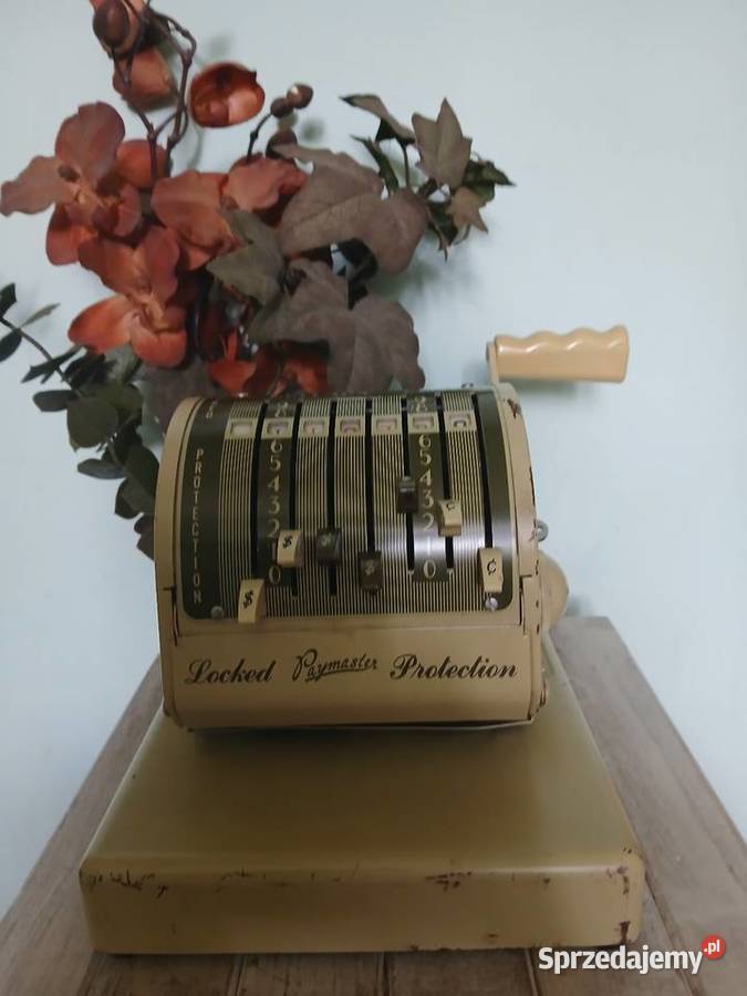 Stara maszyna do liczenia Paymaster X 550 Us Kraków