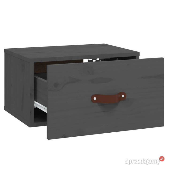 Szafki nocne wiszące 2 40x295x22 szare WM820991 Warszawa sprzedam