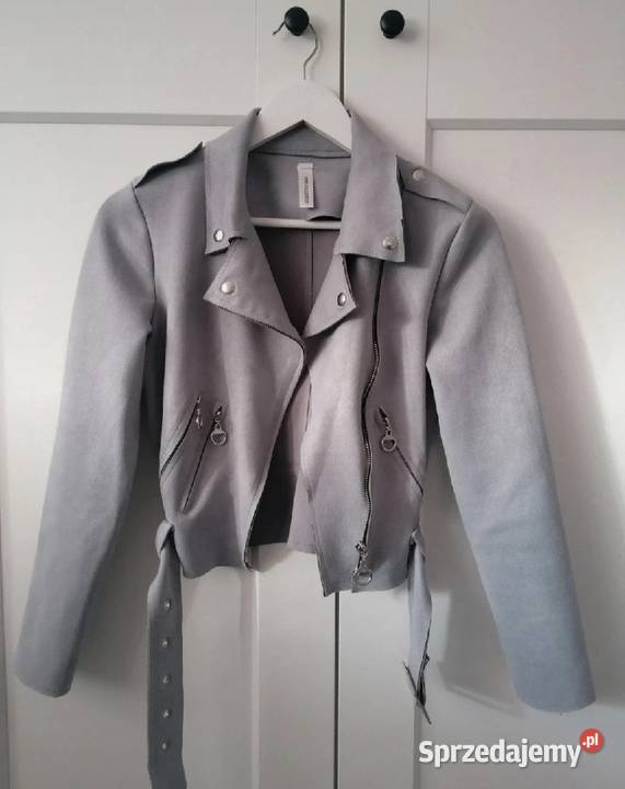 zamszowa ramoneska rozmiar S Lubartów sprzedam