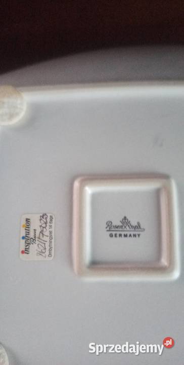 Patera Rosenthal Germany Matowa Delikatny beż pomorskie