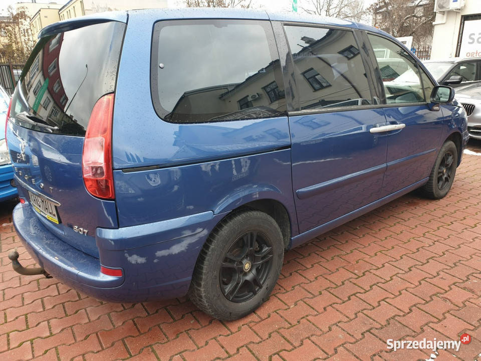 Peugeot 807 7 osób Automat Oryginał Przebieg 163