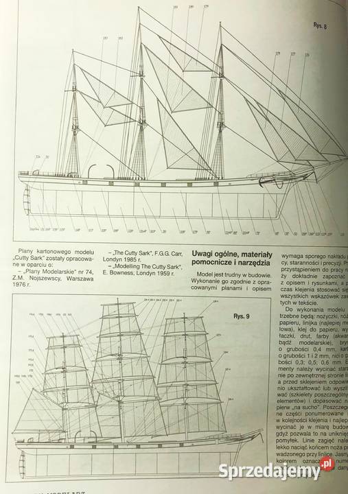 Kliper herbaciany Cutty Sark 1150 Mały Modelarz Myślachowice