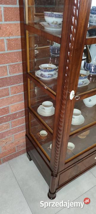 Ekskluzywna serwantka biedermeier antyk Łagów