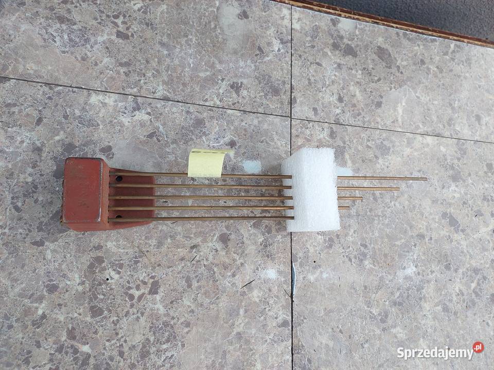 G063 Gong starego zegara kominkowego 5 pięć Tczew