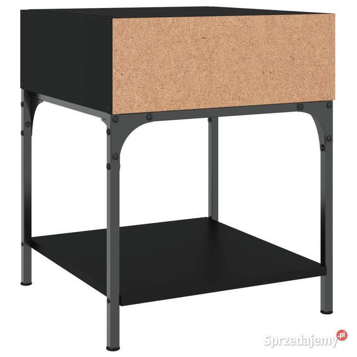 Stoliki nocne 2 czarne 40x41x50 WM825874