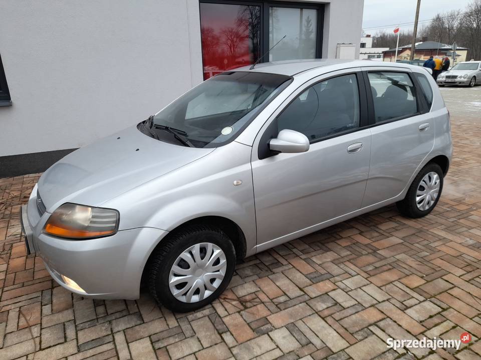 Śliczny Chevrolet Aveo 14 8v BenzynaKLIMA 174 Zduńska Wola sprzedam
