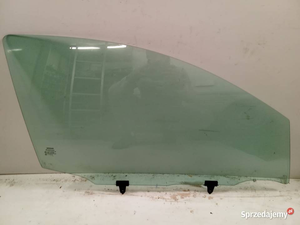 Szyba Drzwi Prawa Przednia Nissan Qashqai 06 osobowe Bralin