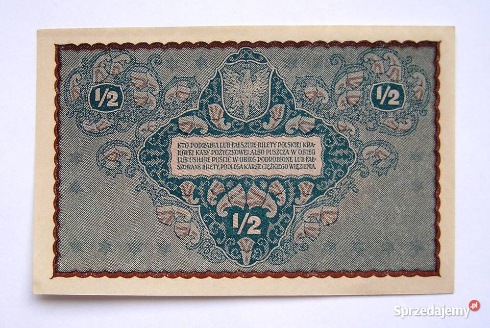 Polska 12 MARKI POLSKIEJ 1920 r Stan Zachowania wielkopolskie Rydzyna