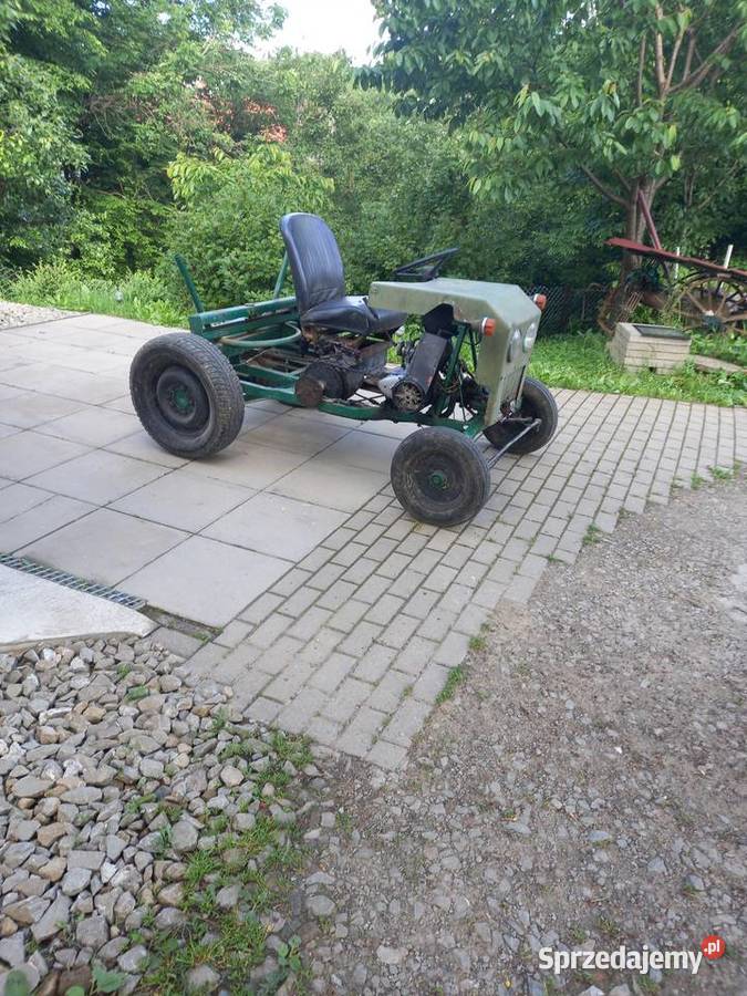 Traktorek z silnikiem WSK Sanok