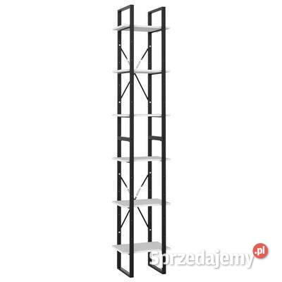 vidaXL Regał na książki biały 40x30x210 materiał Warszawa sprzedam