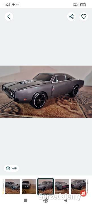 DODGE CHARGER zdalnie sterowany sprawny Zdalnie sterowane Kłodzko sprzedam