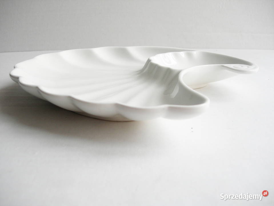 półmisek w kształcie muszli retro vintage śląskie Częstochowa