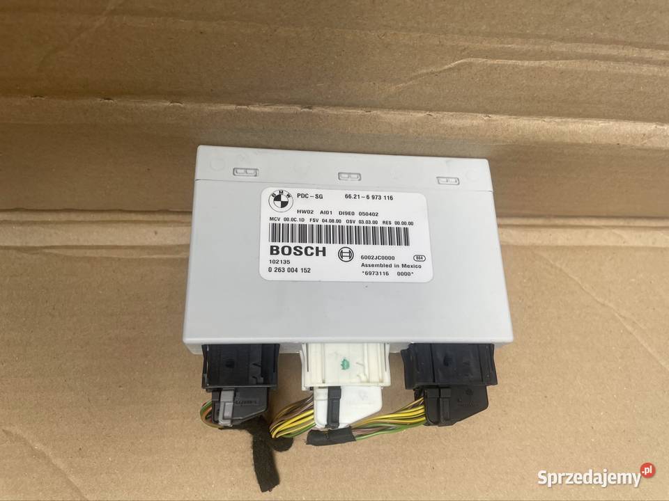 6973116 moduł sterownik parkowania pdc bmw 3 e90 osobowe Szczecin