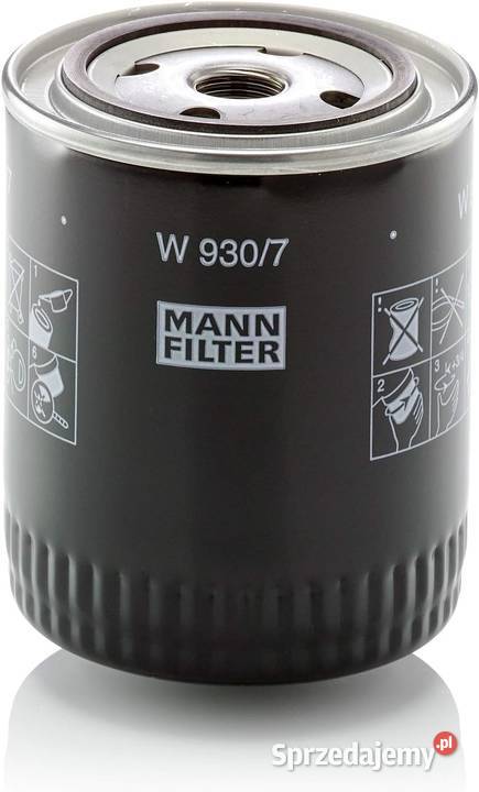 FILTR OLEJU Mann W9307 Toyota Crown CaseIH śląskie Szczerbice sprzedam