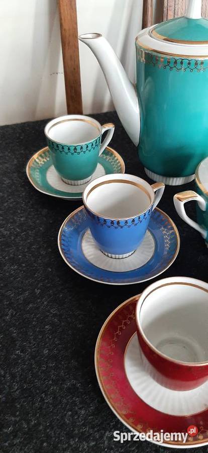 Serwis kawowy Karolina Porcelana i szkło