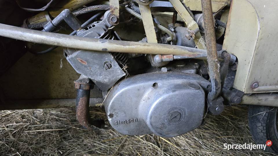 Simson Duo inwalidzki 1988r wielkopolskie Zduny