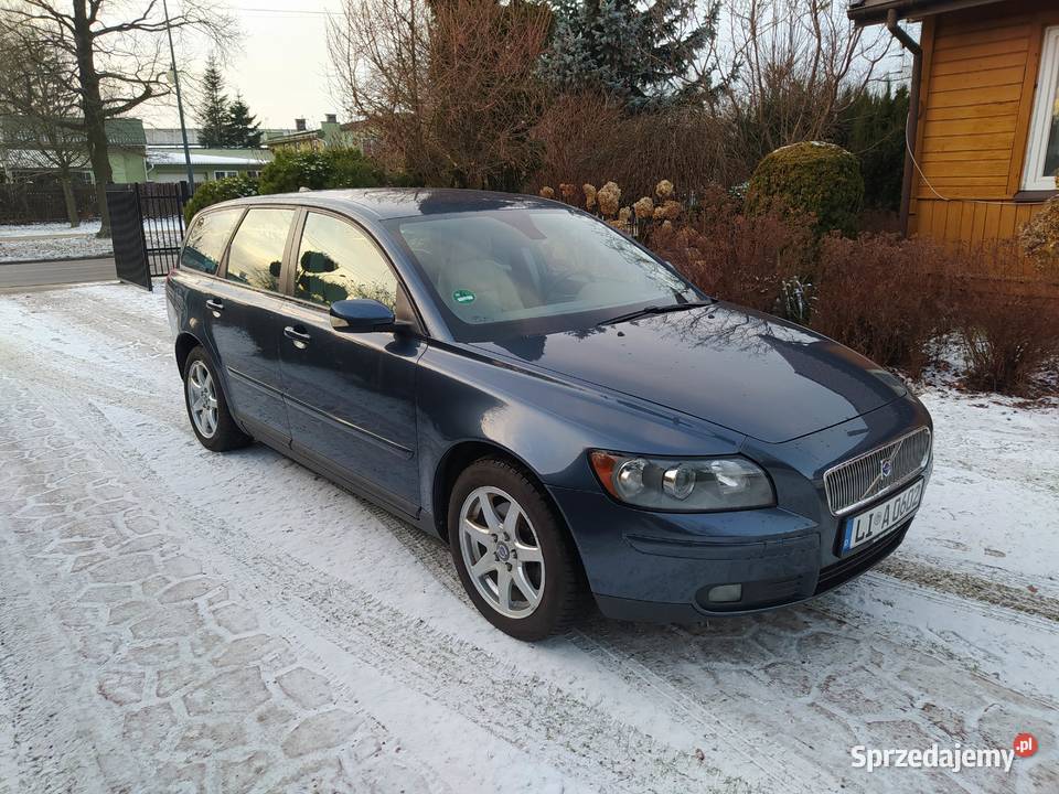 Volvo V50 benzyna 2.4 moc 140KM 5 cylindrów kombi skóra