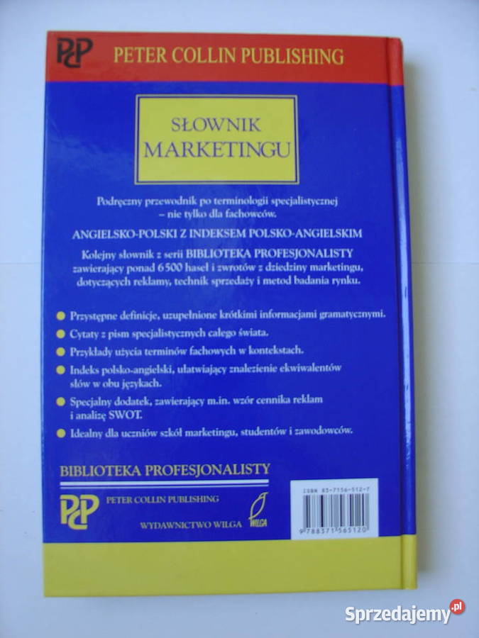 Słownik Marketingu angielskopolski z ind polang Łódź