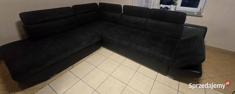 Duży Narożnik 3x25 m bez f spania Mysłakowice