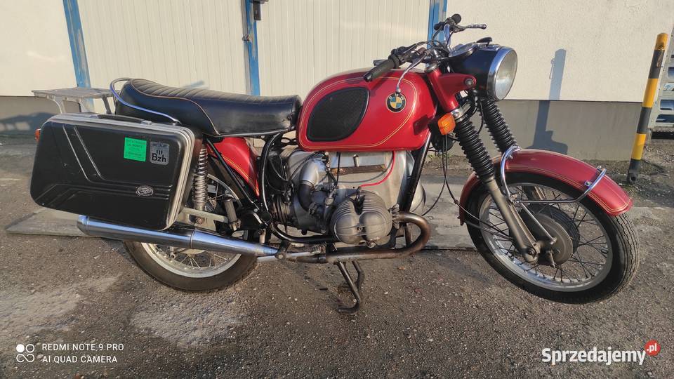 BMW r605 z dokumentami do rejestracji na chodzie Leszno