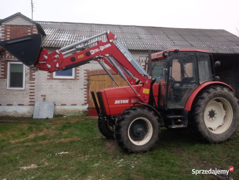 Ładowacz Tur Mocowanie Do Ciągnika Zetor 7245 Ładowacze czołowe