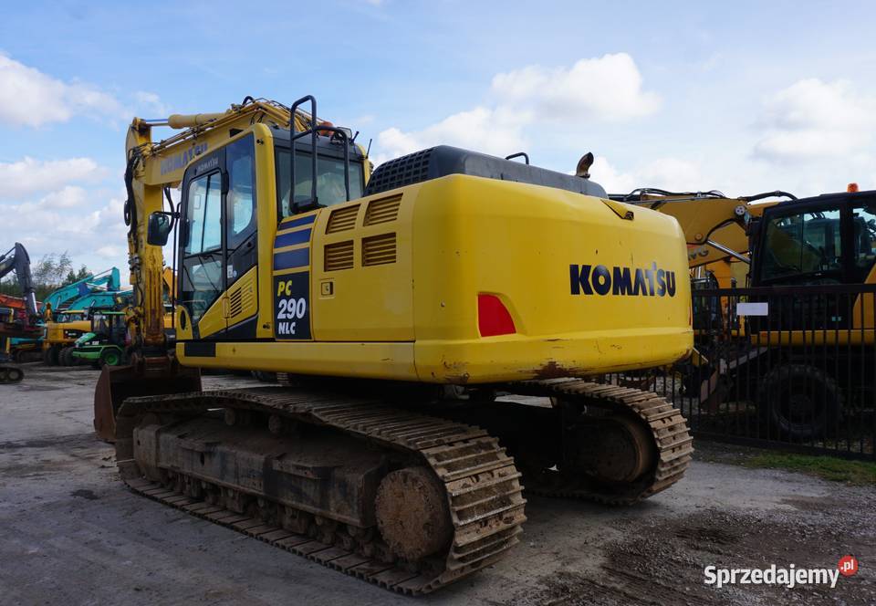 Koparka gąsienicowa Komatsu PC 290 NLC10 2014 Rok produkcji 2014 Jeziorko