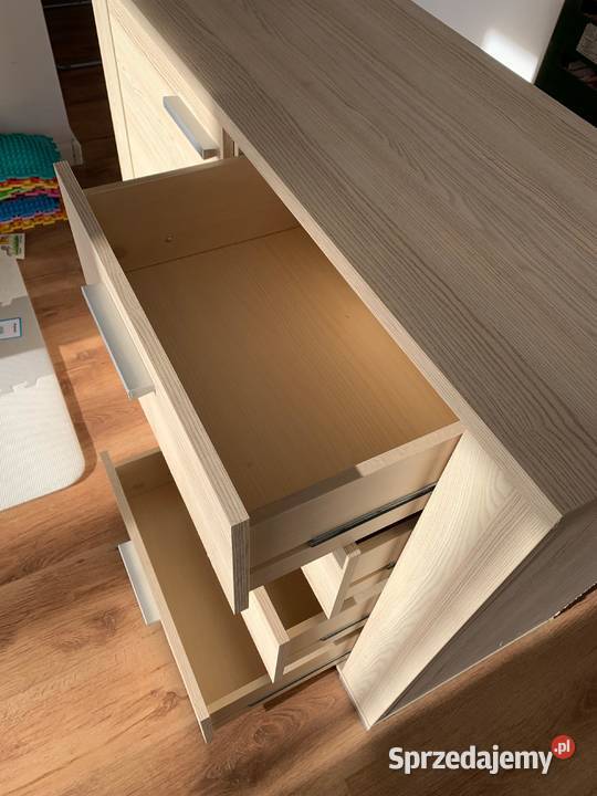 Komoda 120x85x42 robiony ma wymiar 42cm Wesoła