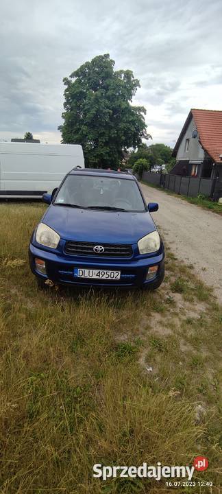 Sprzedam Toyota RAV4 18 2002r 125KM dolnośląskie Rościsławice
