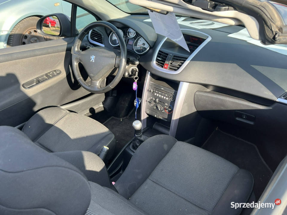 Peugeot 207 CC 16 Benzyna 120 2008r Z Sprawną Warszawa