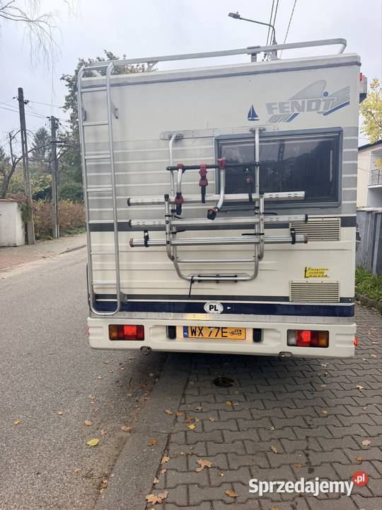 Kamper Fiat Ducato 25D zabytkowe tablice Warszawa