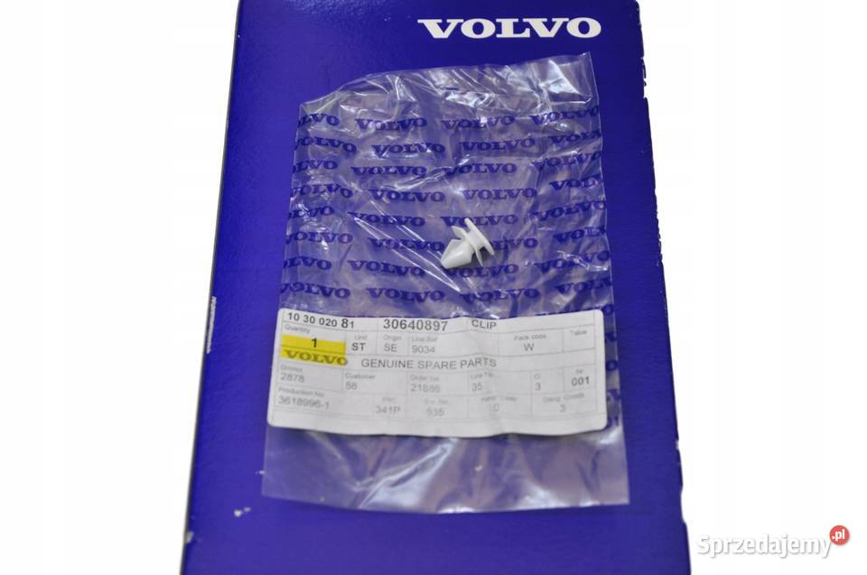 VOLVO XC60 II spinka listwy szyby czolowej OE Bielany Wrocławskie