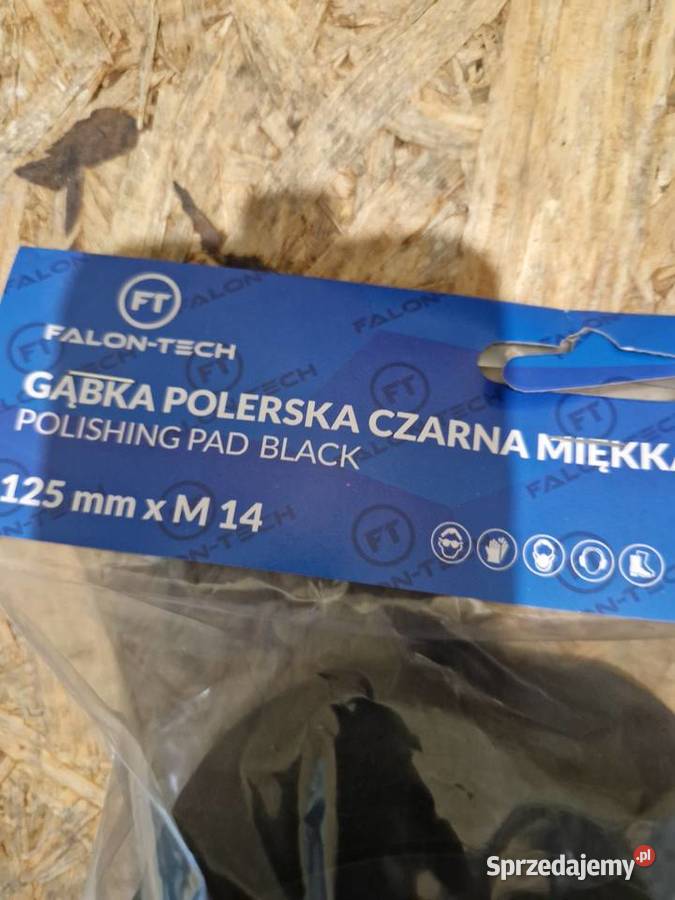 GĄBKA POLERSKA TWARDA 125MM M14 BIAŁY DYSK Głogowa